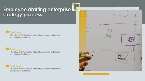 Employee Drafting Enterprise Strategy Process Summary PDF