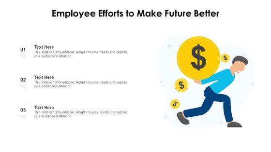 Employee Efforts To Make Future Better Ppt Icon Example Topics PDF