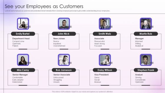 Employee Engagement And Satisfaction Strategies See Your Employees As Customers Themes PDF Employee Engagement And Satisfaction Strategies See Your Employees As Customers Themes PDF