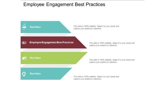 Employee Engagement Best Practices Ppt PowerPoint Presentation Slides Icon Cpb