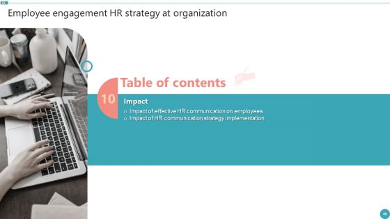 Employee Engagement HR Strategy At Organization Ppt PowerPoint Presentation Complete Deck With Slides