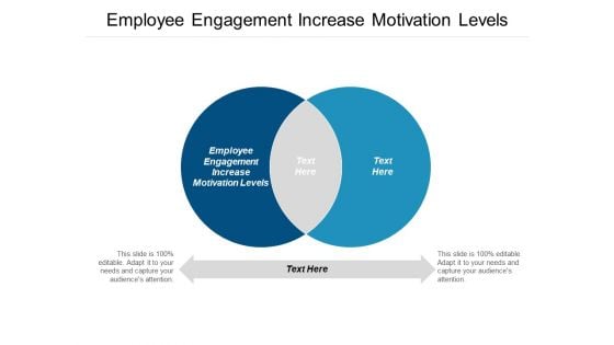 Employee Engagement Increase Motivation Levels Ppt PowerPoint Presentation Ideas Topics