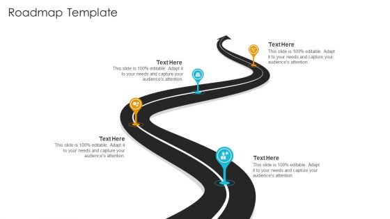 Employee Engagement Influence Across Firm Productivity Roadmap Template Brochure PDF