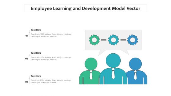 Employee Learning And Development Model Vector Ppt PowerPoint Presentation Summary Microsoft PDF