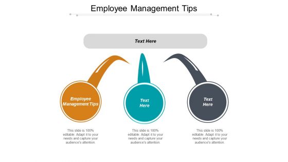 Employee Management Tips Ppt PowerPoint Presentation Infographic Template Graphics Example