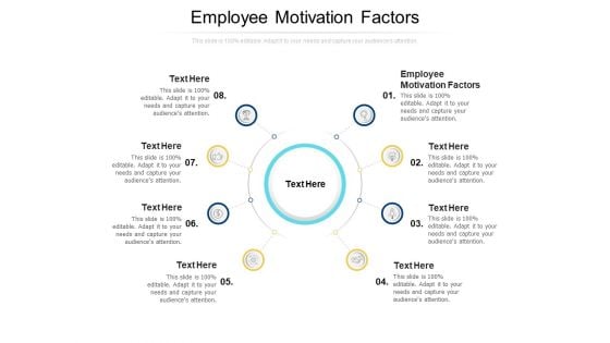 Employee Motivation Factors Ppt PowerPoint Presentation Summary Rules Cpb