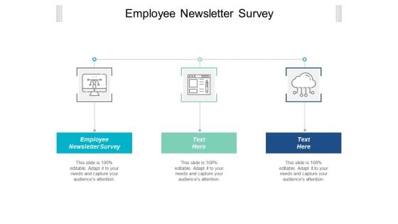 Employee Newsletter Survey Ppt Powerpoint Presentation Infographic Template Format Ideas Cpb