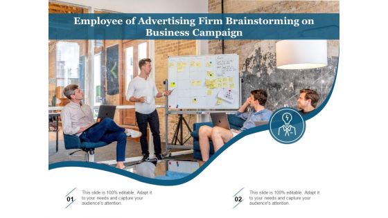 Employee Of Advertising Firm Brainstorming On Business Campaign Ppt PowerPoint Presentation File Layout PDF Employee Of Advertising Firm Brainstorming On Business Campaign Ppt PowerPoint Presentation File Layout PDF