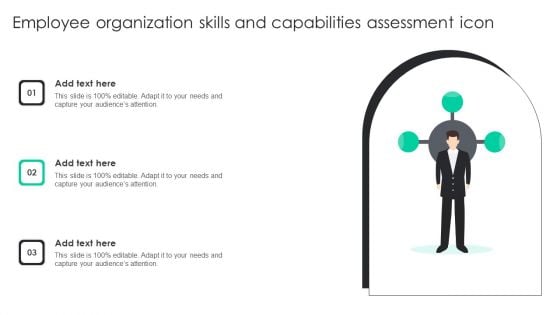 Employee Organization Skills And Capabilities Assessment Icon Guidelines PDF