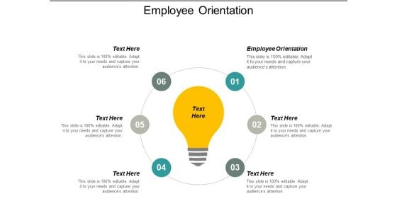 Employee Orientation Ppt PowerPoint Presentation Inspiration Visual Aids Cpb