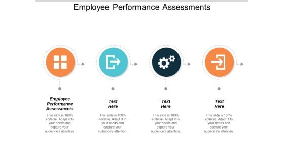 Employee Performance Assessments Ppt PowerPoint Presentation Infographics Template Cpb