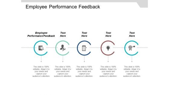 Employee Performance Feedback Ppt Powerpoint Presentation Slides Background Cpb