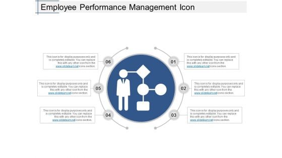 Employee Performance Management Icon Ppt PowerPoint Presentation Slides Templates