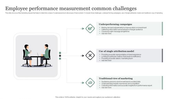 Employee Performance Measurement Common Challenges Structure PDF