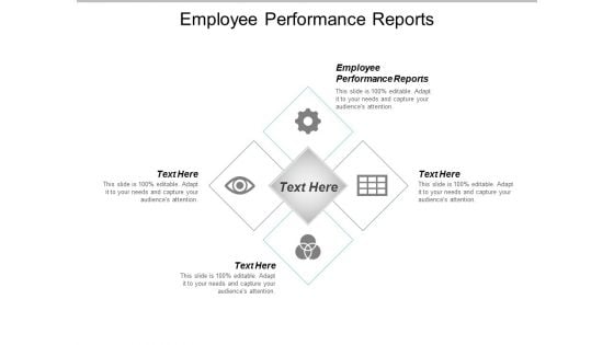 Employee Performance Reports Ppt PowerPoint Presentation Slide Cpb
