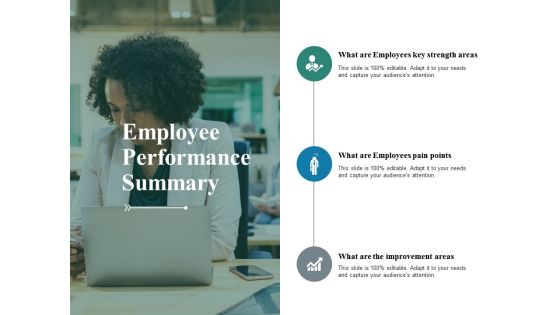 Employee Performance Summary Ppt PowerPoint Presentation Inspiration Guidelines