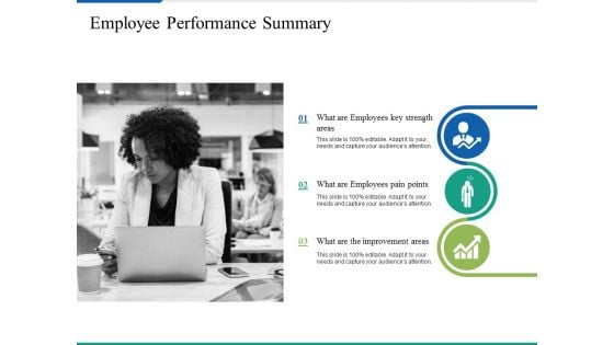 Employee Performance Summary Ppt PowerPoint Presentation Layouts Structure