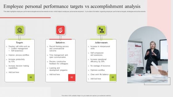 Employee Personal Performance Targets Vs Accomplishment Analysis Download PDF Employee Personal Performance Targets Vs Accomplishment Analysis Download PDF