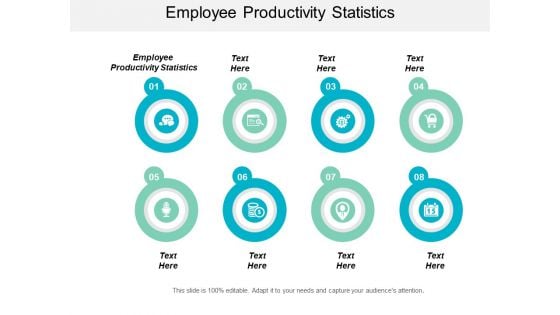 Employee Productivity Statistics Ppt PowerPoint Presentation Slide Cpb