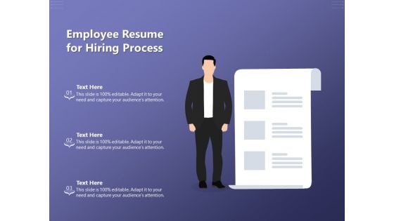 Employee Resume For Hiring Process Ppt PowerPoint Presentation Outline Portrait PDF Employee Resume For Hiring Process Ppt PowerPoint Presentation Outline Portrait PDF
