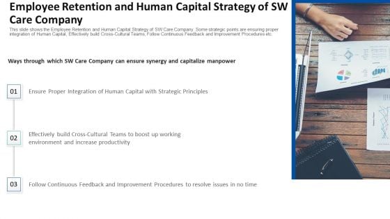 Employee Retention And Human Capital Strategy Of SW Care Company Ppt Infographics Diagrams PDF