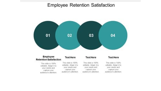 Employee Retention Satisfaction Ppt PowerPoint Presentation Layouts Graphics Tutorials Cpb