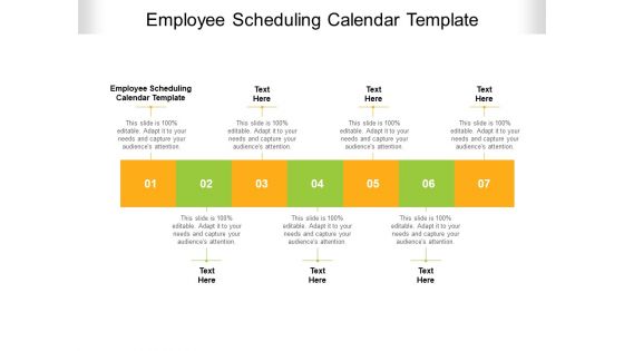 Employee Scheduling Calendar Template Ppt PowerPoint Presentation Infographics Deck Cpb Pdf