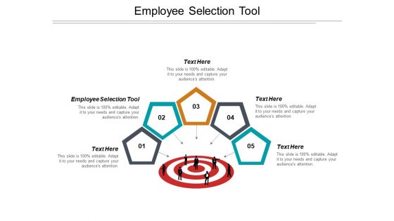 Employee Selection Tool Ppt PowerPoint Presentation Portfolio Brochure Cpb