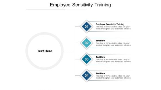 Employee Sensitivity Training Ppt PowerPoint Presentation Outline Graphics Tutorials Cpb Pdf
