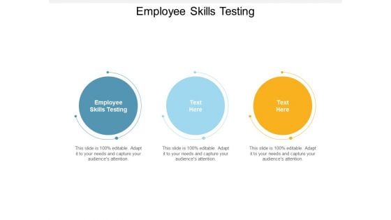 Employee Skills Testing Ppt PowerPoint Presentation Summary Background Image Cpb