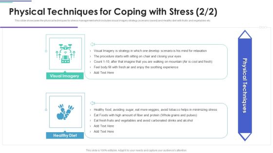 Employee Stress Management Methods Physical Techniques For Coping With Stress Microsoft PDF Slide02