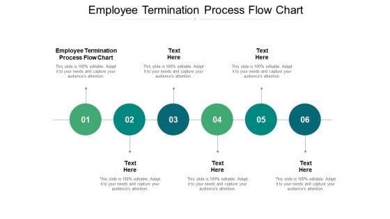 Employee Termination Process Flow Chart Ppt PowerPoint Presentation Graphics Cpb