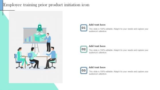 Employee Training Prior Product Initiation Icon Professional PDF