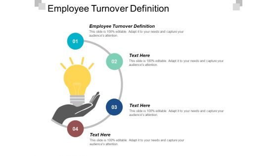 Employee Turnover Definition Ppt PowerPoint Presentation Gallery Portfolio