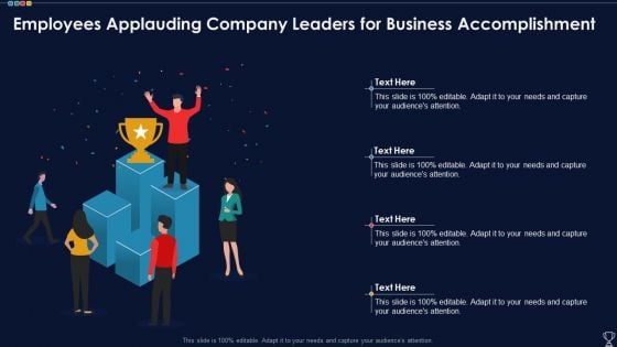 Employees Applauding Company Leaders For Business Accomplishment Structure PDF Employees Applauding Company Leaders For Business Accomplishment Structure PDF