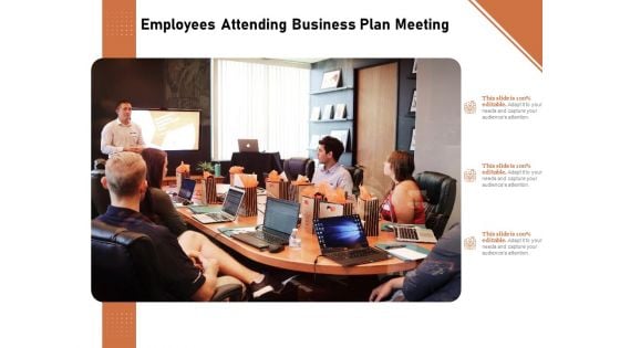 Employees Attending Business Plan Meeting Ppt PowerPoint Presentation Inspiration Maker PDF