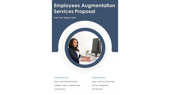 Employees Augmentation Services Proposal Example Document Report Doc Pdf Ppt