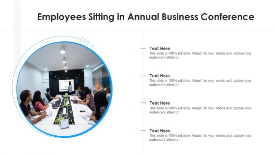 Employees Sitting In Annual Business Conference Ppt PowerPoint Presentation File Summary PDF