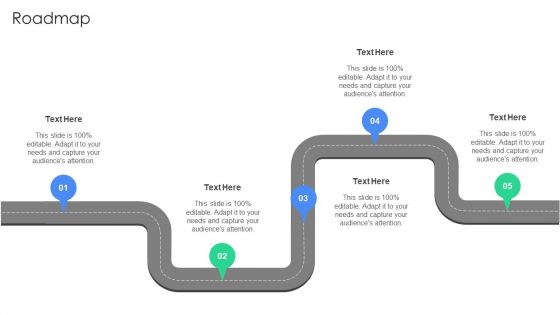 Employing Online Marketing Initiatives Enhance Client Experience Roadmap Icons PDF