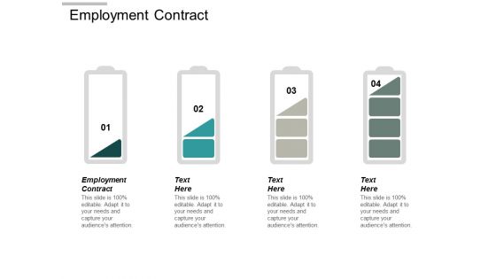 Employment Contract Ppt Powerpoint Presentation Styles Elements Cpb