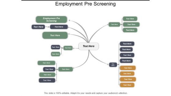 Employment Pre Screening Ppt PowerPoint Presentation Layouts Slide Download Cpb