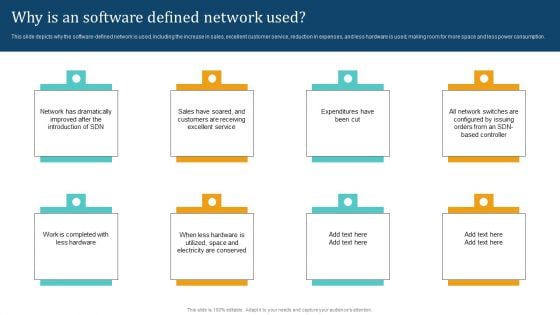 Empowering Network Agility Through SDN Why Is An Software Defined Network Used Guidelines PDF