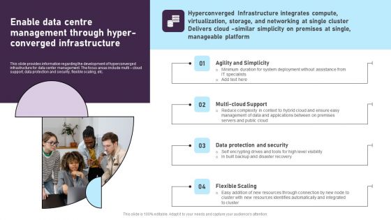 Enable Data Centre Management Through Hyper-Converged Infrastructure Template PDF