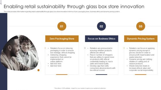 Enabling Retail Sustainability Through Glass Box Buyers Preference Management Playbook Brochure PDF