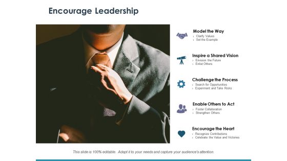 Encourage Leadership Ppt PowerPoint Presentation Infographics Infographic Template