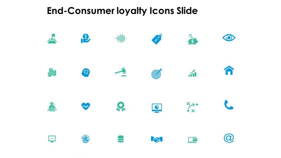 End Consumer Loyalty Icons Slide Technology Ppt PowerPoint Presentation Professional Diagrams