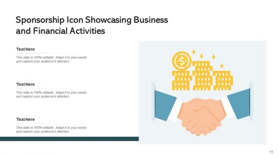 Endorsement Icon Business Growth Ppt PowerPoint Presentation Complete Deck With Slides