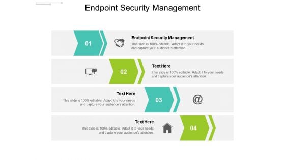 Endpoint Security Management Ppt PowerPoint Presentation Professional Example Cpb