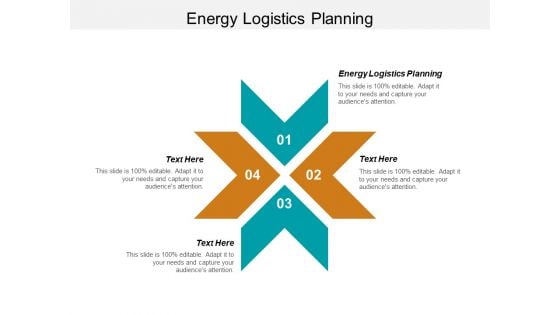 Energy Logistics Planning Ppt PowerPoint Presentation Portfolio Diagrams Cpb