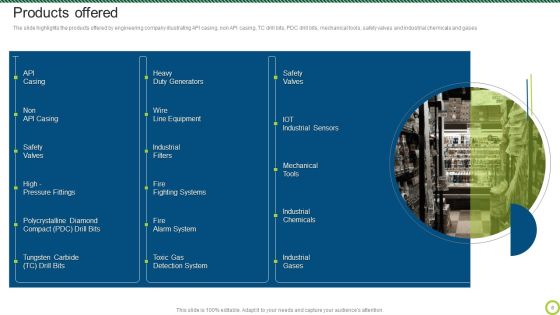 Engineering Solutions Company Detail Ppt PowerPoint Presentation Complete Deck With Slides Slide08
